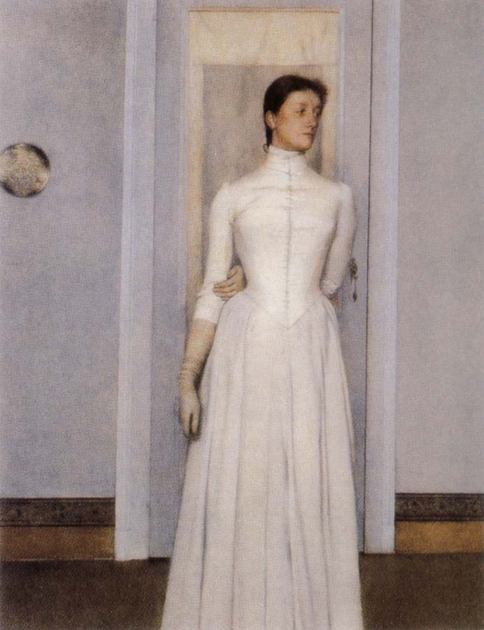 Portrait of Marguerite Khnopff